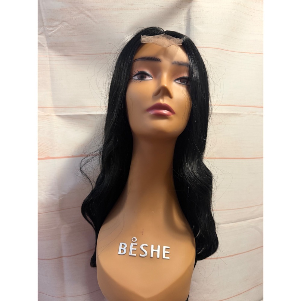 Color 1 synthetic wig